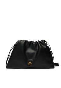 Pinko - PINKO Torba MAXI CLUTCH+TRACOLLA SP Czarny. Kolor: czarny. Materiał: skórzane #1