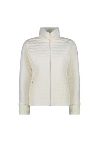 Damska kurtka puchowa CMP. Kolor: biały. Materiał: puch. Sport: turystyka piesza #1