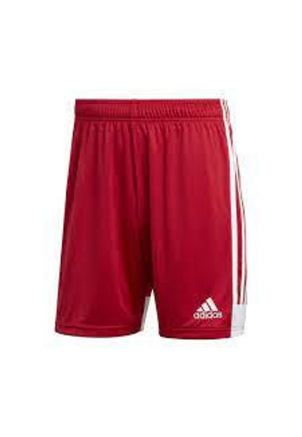 Adidas - Krótkie spodenki piłkarskie adidas Tastigo 19 Męskie. Kolor: biały, wielokolorowy, czerwony. Długość: krótkie. Sport: piłka nożna