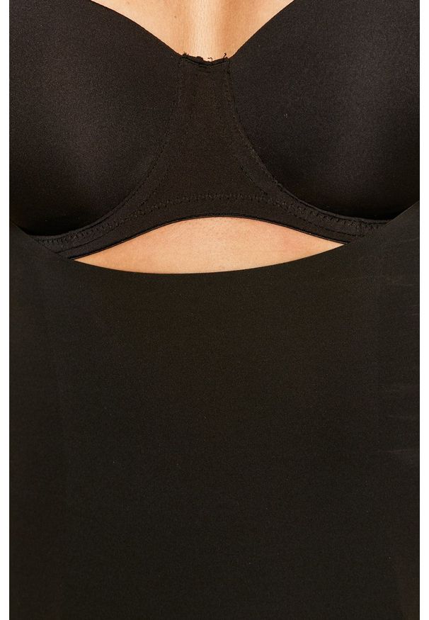 Spanx - Body modelujące Thinstincts Targered Open-Bust. Kolor: czarny. Materiał: materiał