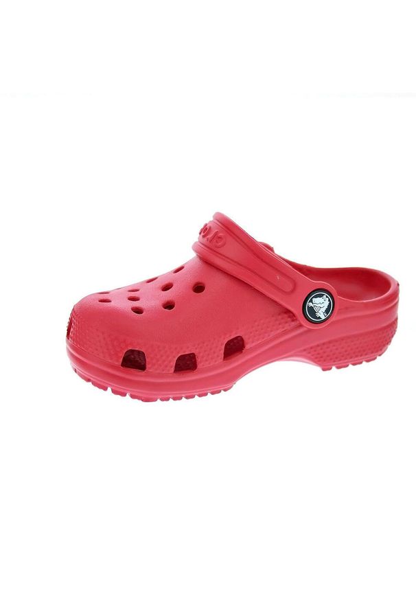 Klapki dziecięce Crocs Classic Clog T. Kolor: czerwony. Styl: sportowy