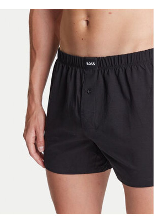 BOSS Komplet bokserek 50544380 Czarny. Kolor: czarny. Materiał: bawełna