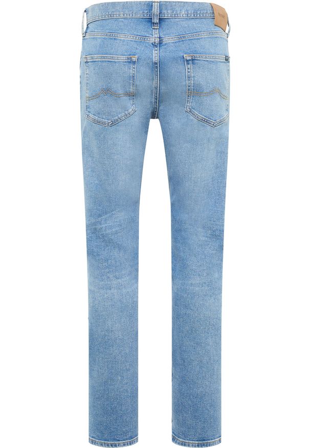 Męskie Spodnie Jeansowe Mustang Style Orlando Slim Denim Blue 1016314 5000 313