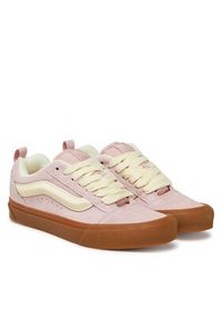 Vans Tenisówki Knu Skool VN000D6ZO3N1 Różowy. Kolor: różowy. Materiał: skóra, zamsz #4