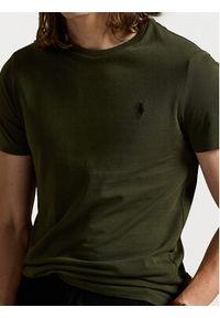 Polo Ralph Lauren T-Shirt 710671438180 Zielony Custom Slim Fit. Typ kołnierza: polo. Kolor: zielony. Materiał: bawełna #3
