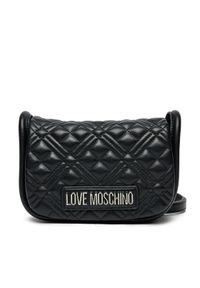 Love Moschino - LOVE MOSCHINO Torebka JC4139PP1MLA000B Czarny. Kolor: czarny. Materiał: skórzane