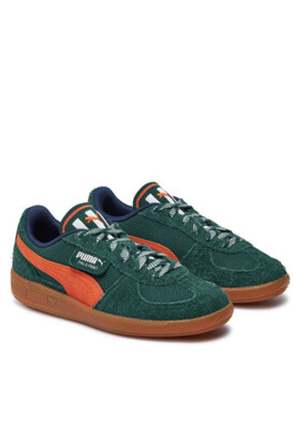 Puma Sneakersy Palermo Supertifo 398182 02 Zielony. Kolor: zielony. Materiał: skóra