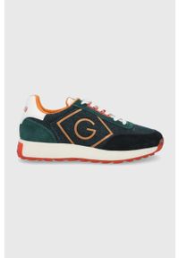 GANT - Gant Buty Garold 23637032.G752 kolor zielony. Nosek buta: okrągły. Zapięcie: sznurówki. Kolor: zielony. Materiał: włókno #1