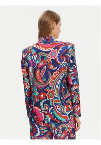 LOLA CASADEMUNT Marynarka MS2502017 Kolorowy Regular Fit. Materiał: wiskoza. Wzór: kolorowy #2