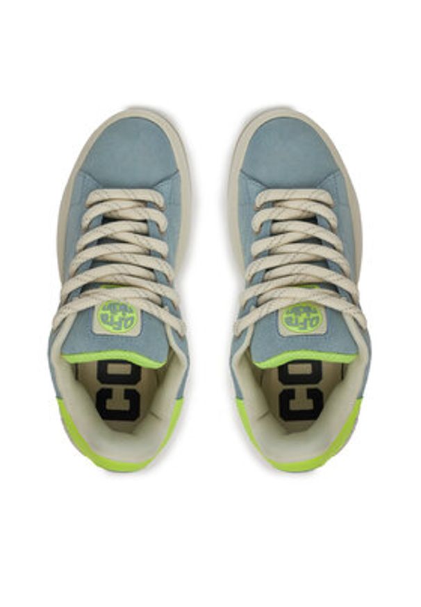 D.Franklin Sneakersy DFSH402001 Niebieski. Kolor: niebieski. Materiał: zamsz, skóra