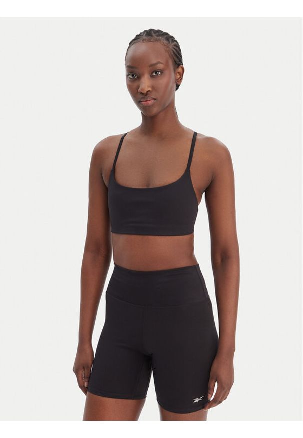 Reebok Biustonosz sportowy Reebok x Ewa Chodakowska RK25616CCW Czarny. Kolor: czarny. Materiał: syntetyk
