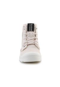Buty do chodzenia damskie Palladium Pampa Underlayer. Kolor: beżowy. Materiał: tkanina. Szerokość cholewki: normalna. Sport: turystyka piesza