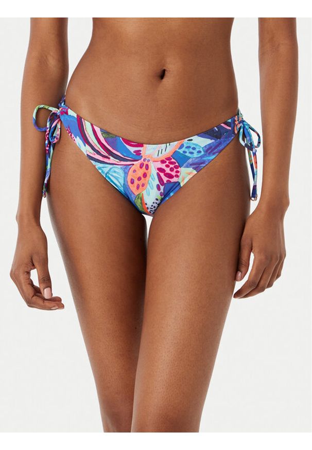 SELMARK - Selmark Dół od bikini BN907 Niebieski. Kolor: niebieski. Materiał: syntetyk