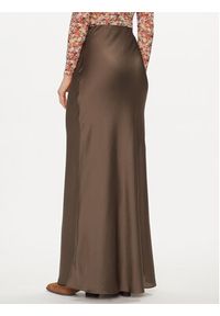 Guess Spódnica maxi Annachiara W4GD12 WD8G2 Brązowy Regular Fit. Kolor: brązowy. Materiał: syntetyk