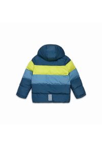 LEGO Wear - Kurtka zimowa dziecięca LEGO. Kolor: niebieski. Sezon: zima