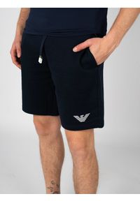 Emporio Armani Szorty | 111004 4F571 | Mężczyzna | Granatowy. Okazja: na co dzień. Kolor: niebieski. Materiał: bawełna, poliester. Styl: elegancki, casual