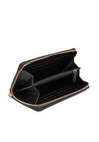 Love Moschino - LOVE MOSCHINO Duży Portfel Damski JC5611PP0NKD0000 Czarny. Kolor: czarny. Materiał: skóra #3