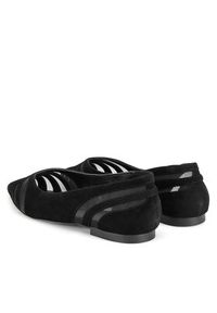 Eva Minge Baleriny LUCY-V1166-08-1 Czarny. Kolor: czarny. Materiał: skóra, zamsz #4