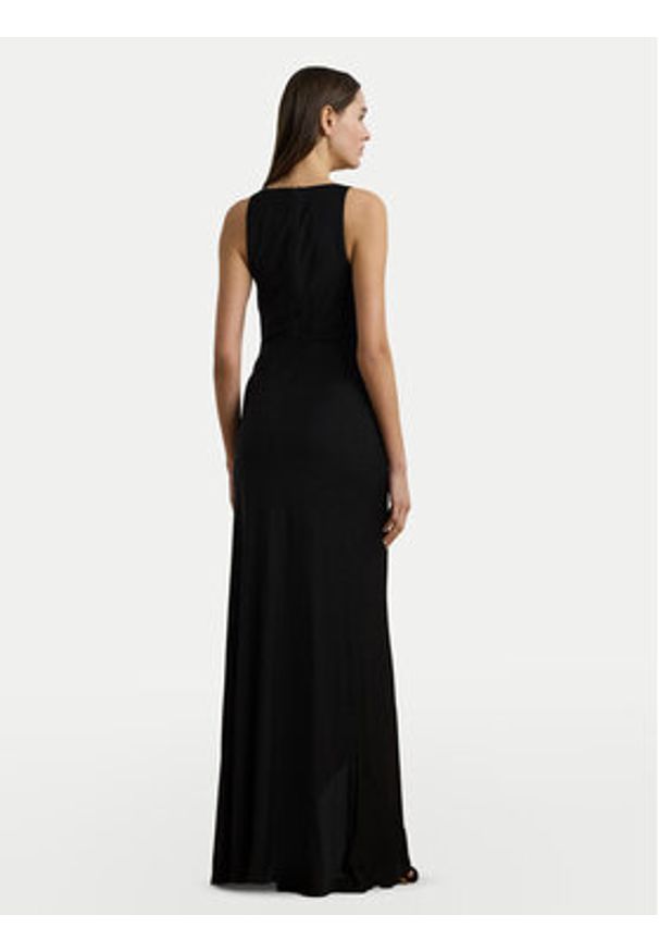 Lauren Ralph Lauren - LAUREN RALPH LAUREN Sukienka wieczorowa 253971057001 Czarny Slim Fit. Kolor: czarny. Materiał: syntetyk. Styl: wizytowy