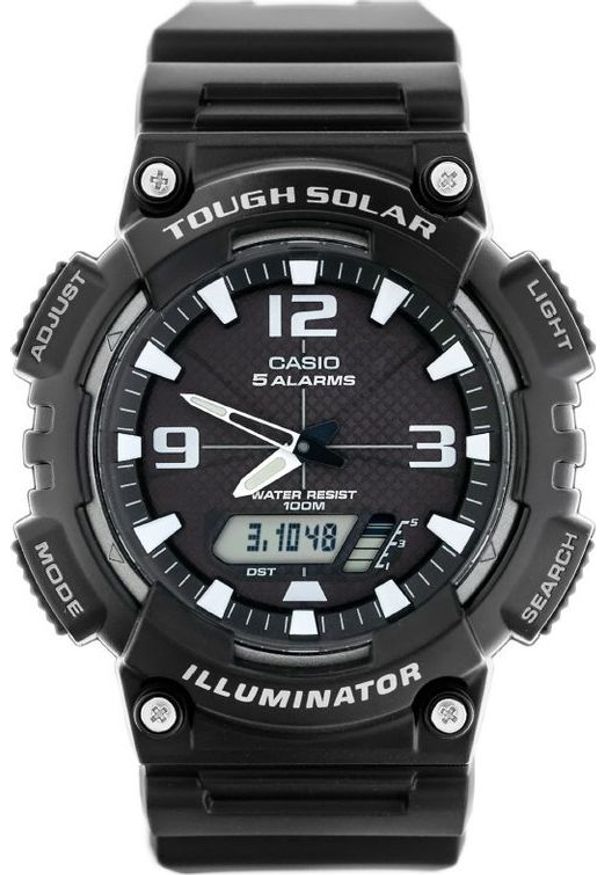 Zegarek Casio ZEGAREK MĘSKI CASIO AQ-S810W 1AV (zd044h) - SOLAR POWERED