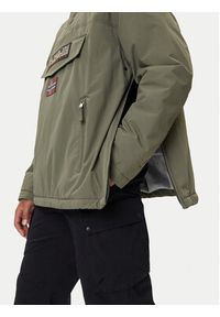 Napapijri Kurtka anorak Rainforest Pocket 2 NP0A4GMD Zielony Regular Fit. Kolor: zielony. Materiał: syntetyk #4