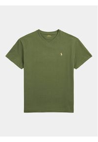 Polo Ralph Lauren T-Shirt 710671452263 Zielony Classic Fit. Typ kołnierza: polo. Kolor: zielony. Materiał: bawełna #2