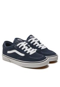 Vans Tenisówki Rowley Classic VN0A4BTTBNY1 Granatowy. Kolor: niebieski. Materiał: skóra, zamsz