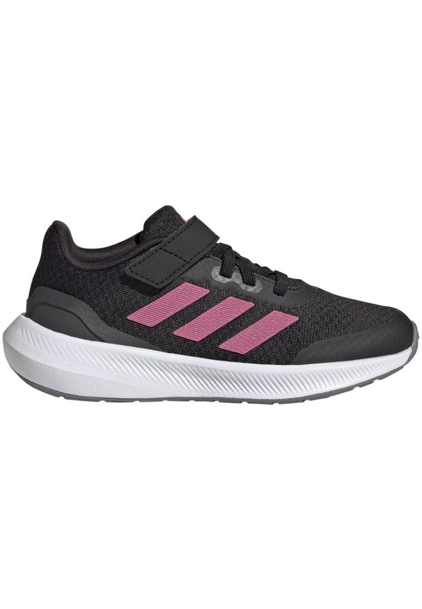 Adidas - Buty dla dzieci adidas Runfalcon 3.0 Sport Running Elastic Lace Top Strap. Kolor: wielokolorowy, różowy, czarny. Sport: bieganie