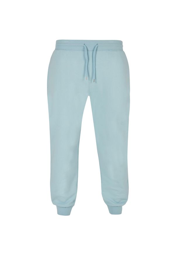 Spodnie dresowe Urban Classics Basic. Kolor: niebieski. Materiał: dresówka