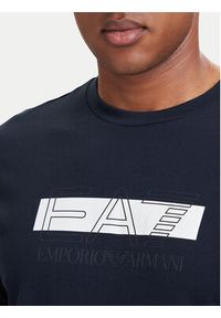 EA7 Emporio Armani T-Shirt 7M002415 AF10375 MB149 Granatowy Regular Fit. Kolor: niebieski. Materiał: bawełna #2