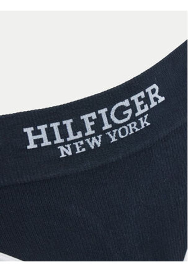 TOMMY HILFIGER - Tommy Hilfiger Stringi UW0UW05219 Granatowy. Kolor: niebieski. Materiał: bawełna