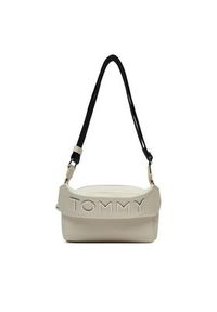 Tommy Jeans Torebka Tjw Bold Camera Bag AW0AW16262 Écru. Materiał: skórzane