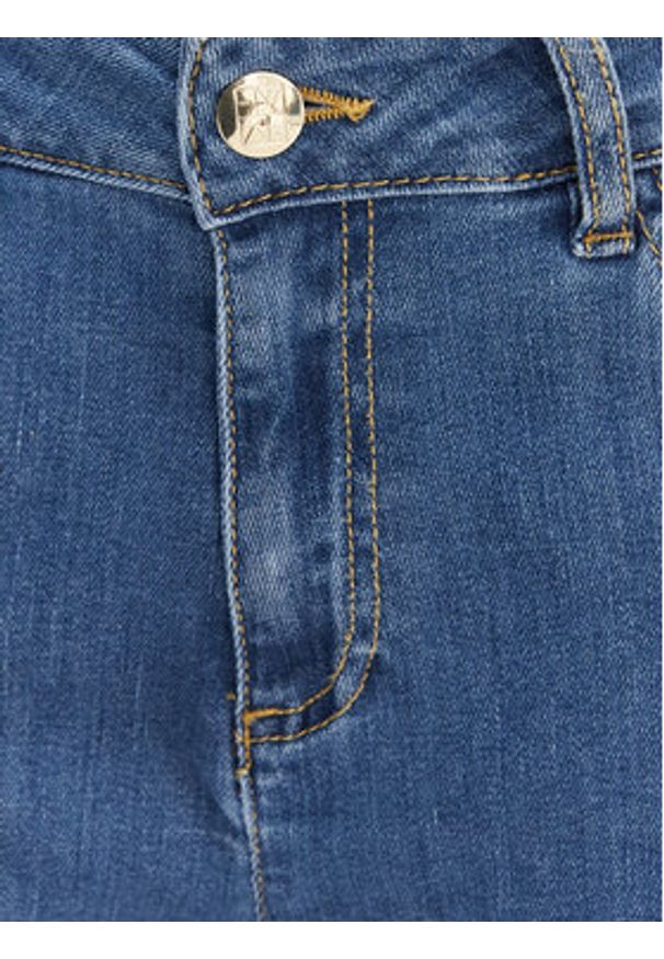 Marella Jeansy Disco 2615181111 Niebieski Wide Leg. Kolor: niebieski