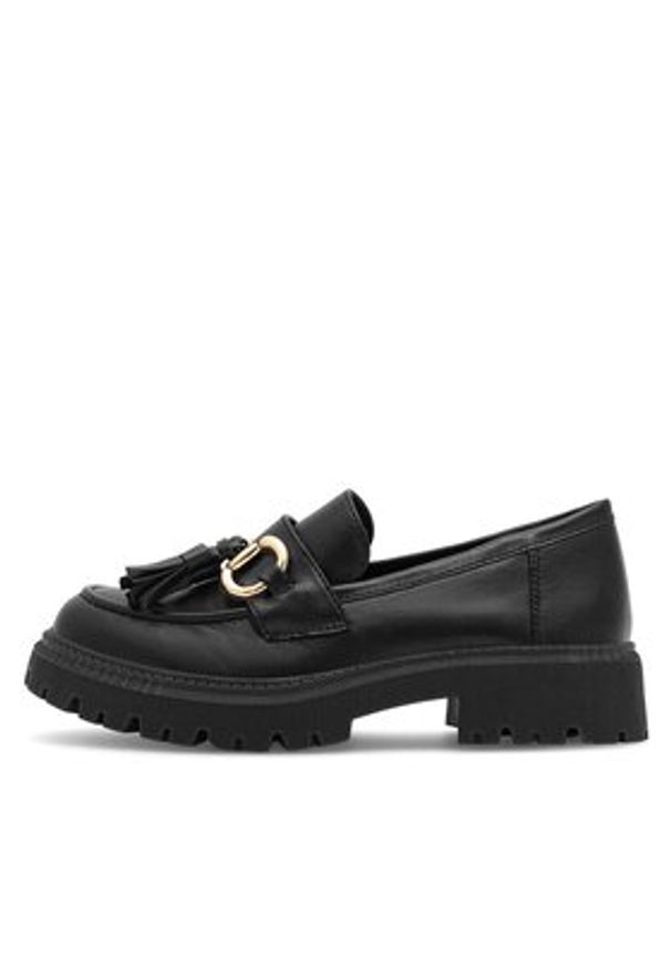 DeeZee Loafersy Doin Alright WS5875-29 Czarny. Kolor: czarny. Materiał: syntetyk, skóra