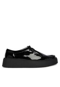 Clarks Półbuty Torview W 26186677 Czarny. Kolor: czarny. Materiał: lakier, skóra #1