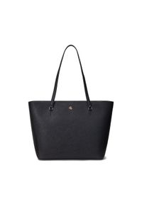 Lauren Ralph Lauren Torebka 431924351001 Czarny. Kolor: czarny. Materiał: skórzane
