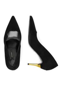 Gino Rossi Szpilki SALI-114457-S Czarny. Kolor: czarny. Materiał: skóra, zamsz. Obcas: na szpilce #5