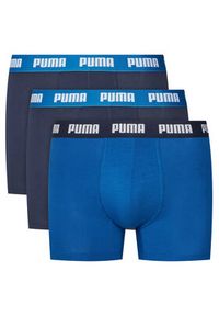 Puma Komplet 3 par bokserek 938327 Granatowy. Kolor: niebieski. Materiał: bawełna #8