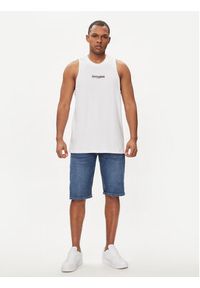 Tommy Jeans Tank top Flag DM0DM18589 Biały Regular Fit. Kolor: biały. Materiał: bawełna #4