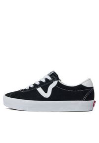 Vans Tenisówki Sport Low VN000CQRBZW1 Czarny. Kolor: czarny. Materiał: skóra, zamsz. Styl: sportowy #5