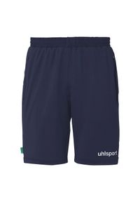 UHLSPORT - Szorty Uhlsport Essential Tech. Kolor: niebieski. Materiał: materiał. Sport: piłka nożna