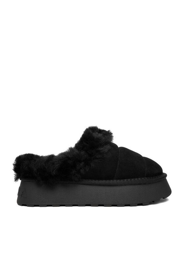 Badura Śniegowce EO-CORA-TS6301-01 Czarny. Kolor: czarny. Materiał: zamsz, skóra