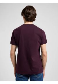 Lee - MESKA KOSZULKA LEE MEDIUM WOBBLY LEE TEE DEEP WINE 112370506 #2