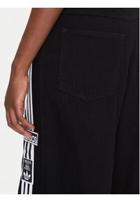 Adidas - adidas Jeansy Adibreak JD0082 Czarny Wide Leg. Kolor: czarny #4
