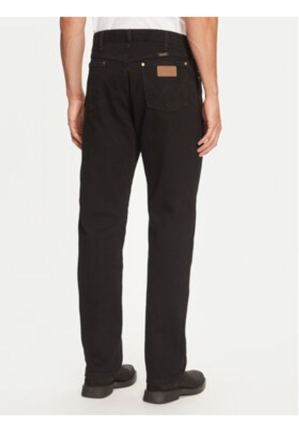 Wrangler Jeansy 13Mwz 112358474 Czarny Regular Fit. Kolor: czarny
