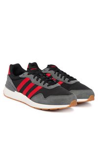 Adidas - adidas Sneakersy Run 60S 4.0 JR7486 Czarny. Kolor: czarny. Materiał: skóra, zamsz. Sport: bieganie #6