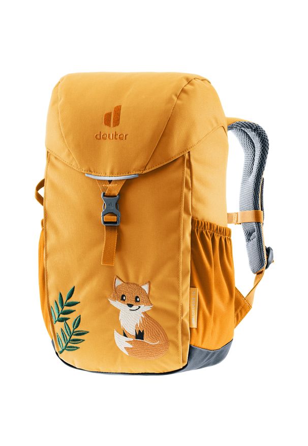 Plecak turystyczny dziecięcy Deuter Waldfuchs 10 - amber/maple. Kolor: pomarańczowy, żółty, wielokolorowy