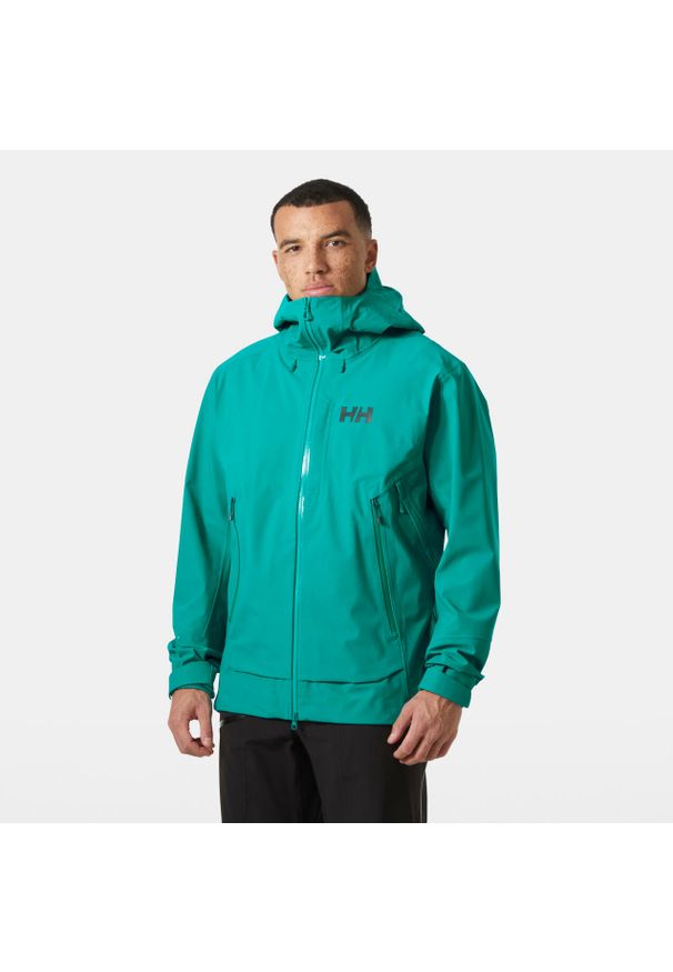 Kurtka narciarska Helly Hansen Verglas BC. Kolor: zielony. Sezon: zima. Sport: narciarstwo