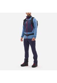 Kurtka softshell męska Millet Fusion XCS Hoodie M active fit. Kolor: niebieski. Materiał: softshell