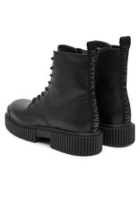 Armani Exchange Trzewiki XDN031 XV875 00002 Czarny. Kolor: czarny. Materiał: skóra #6